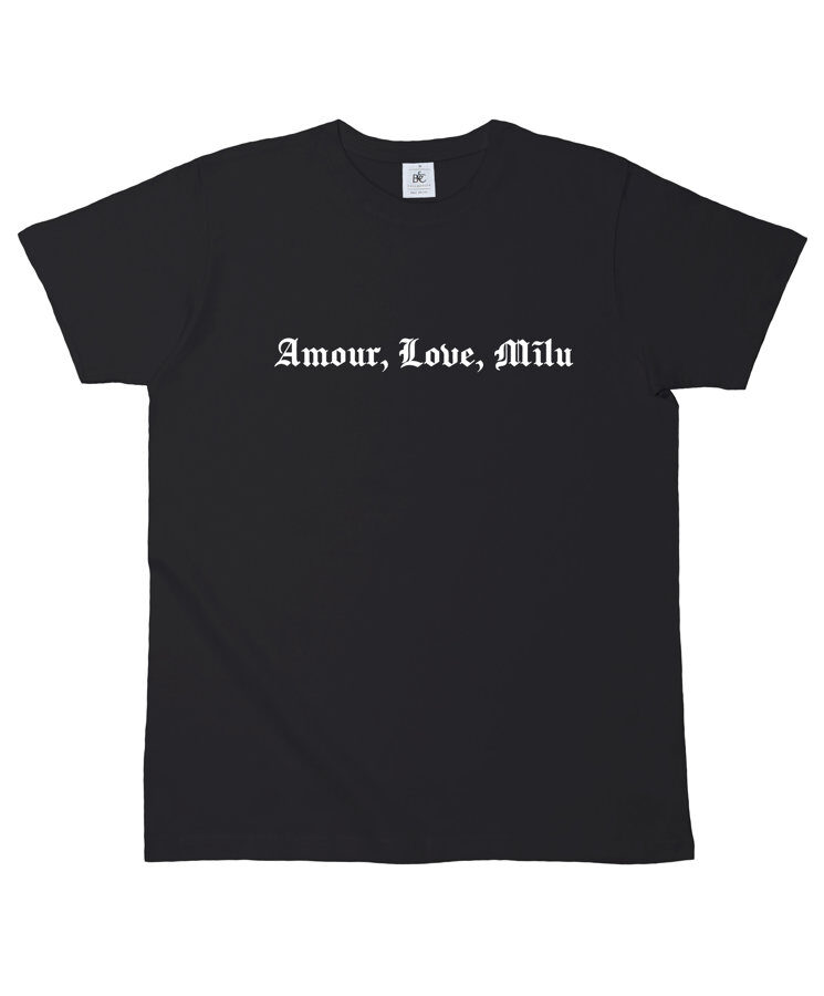 T-krekls "Amour, Love, Mīlu"