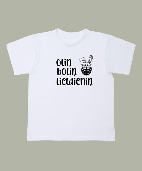 Lieldienu bērnu T-krekls "Oliņ boliņ lieldieniņ"