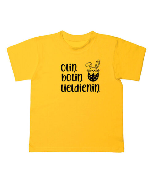 Lieldienu bērnu T-krekls "Oliņ boliņ lieldieniņ"