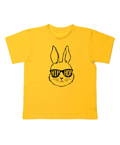 Lieldienu bērnu T-krekls  "Zaķis Hip Hop"