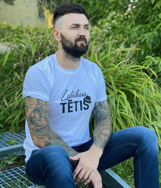 Vīriešu T-krekls "Labākais tētis"