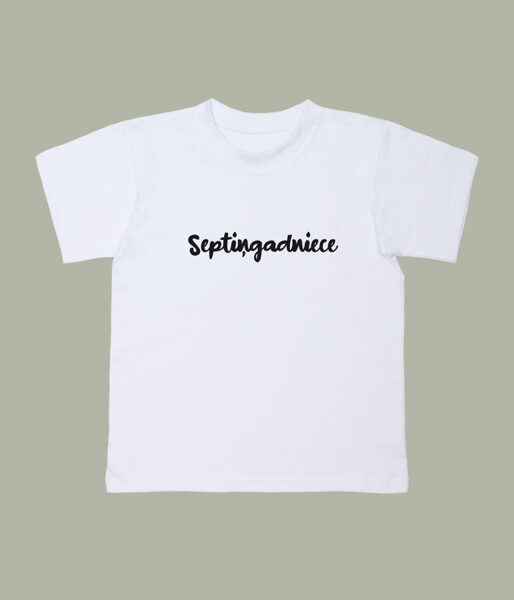 Bērnu T-krekls "Septiņgadniece"