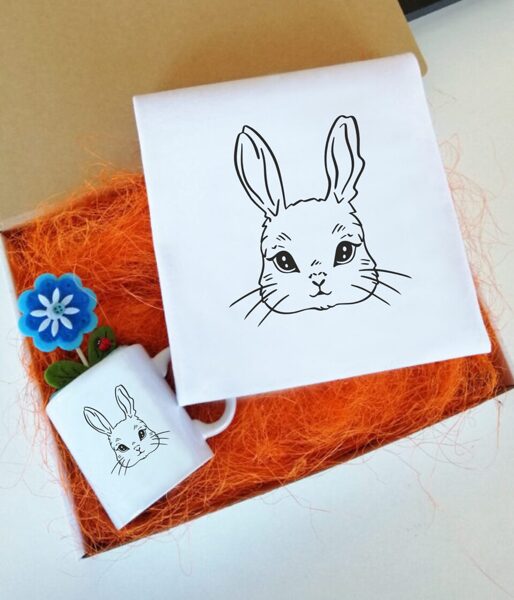 Lieldienu dāvanu komplekts "Lieldienu zaķis"