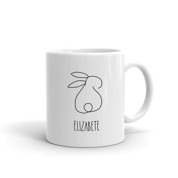 Lieldienu krūze "Zaķis ar vārdu"