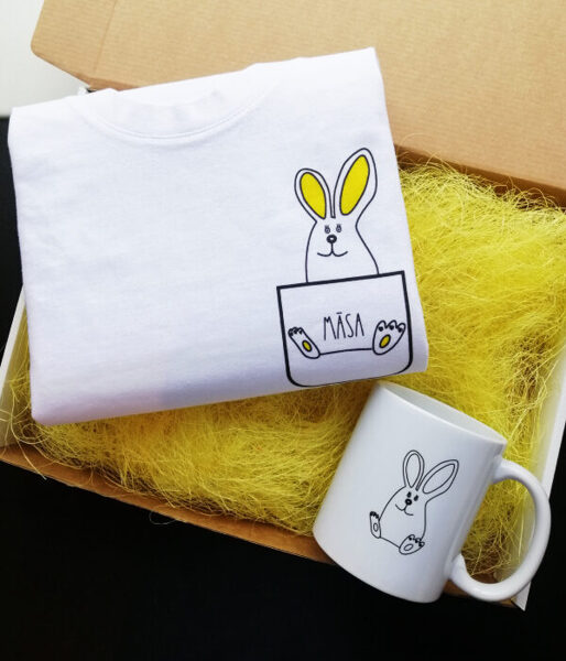 Lieldienu dāvanu komplekts "Zaķis Māsa"