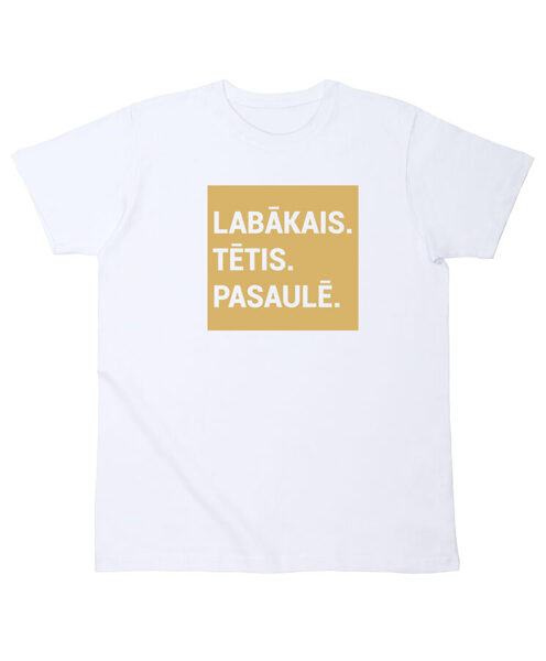 Vīriešu t-krekls "Labākais Tētis Pasaulē"