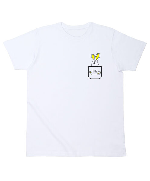 Lieldienu vīriešu T-krekls "Zaķis Tētis"