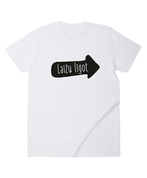 Vīriešu T-krekls "Laižu līgot"