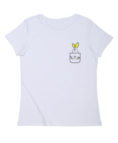 Lieldienu sieviešu T-krekls "Zaķis ome"