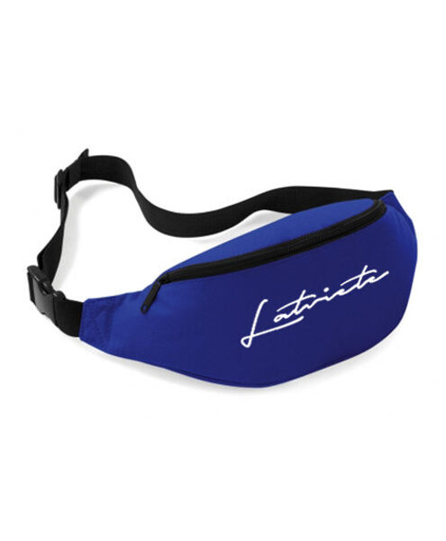 Jostas soma ar tumsā atstarojošu uzrakstu "Latviete"