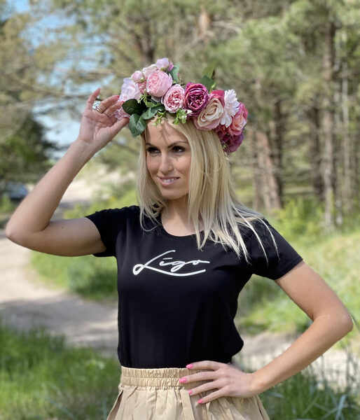 Sieviešu T-krekls "Līgo"
