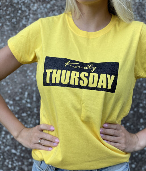 Sieviešu t-krekls "Kindly Thursday"